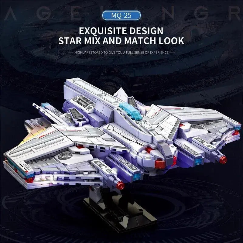 Lagrangian-MQ-25 Stinger Warship Model-2
