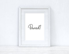 Paned? Cuppa? Home Welsh Decor Wall Decor Print-0