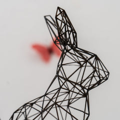 Filigran Rabbit Decor Sculpture-0