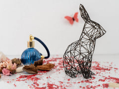 Filigran Rabbit Decor Sculpture-1
