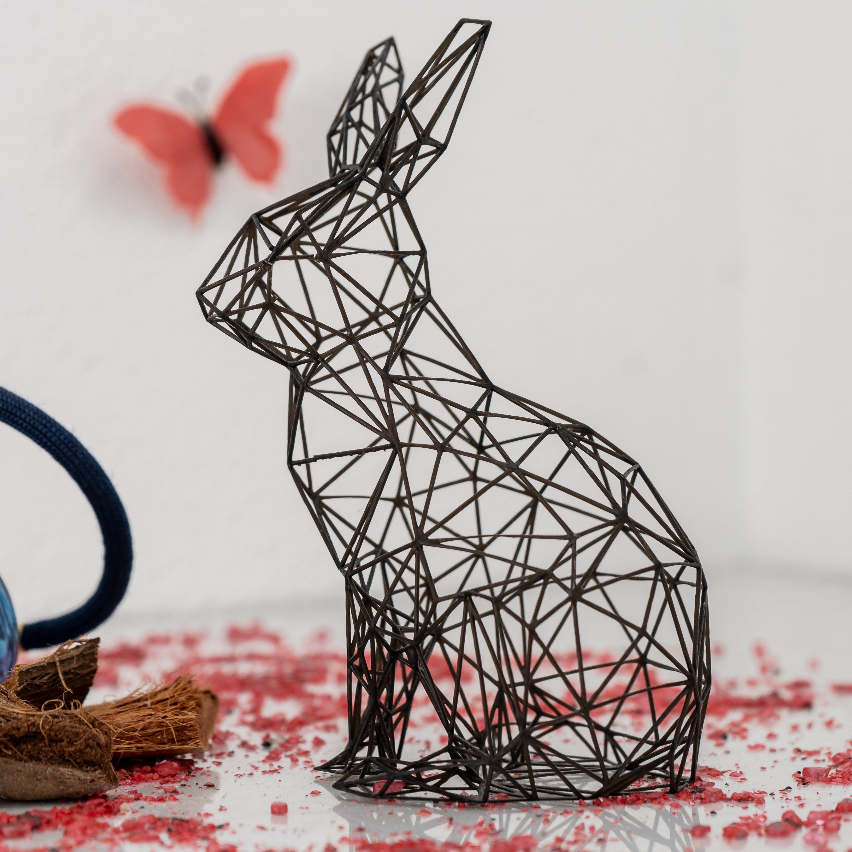 Filigran Rabbit Decor Sculpture-4