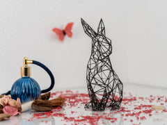 Filigran Rabbit Decor Sculpture-2