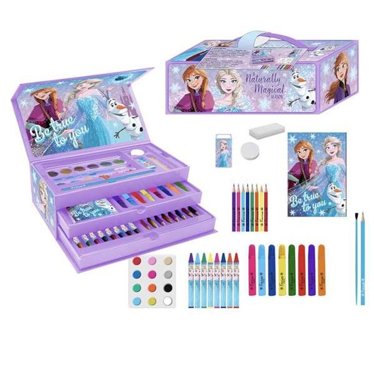 Colouring Activity Box Frozen Lilac-0
