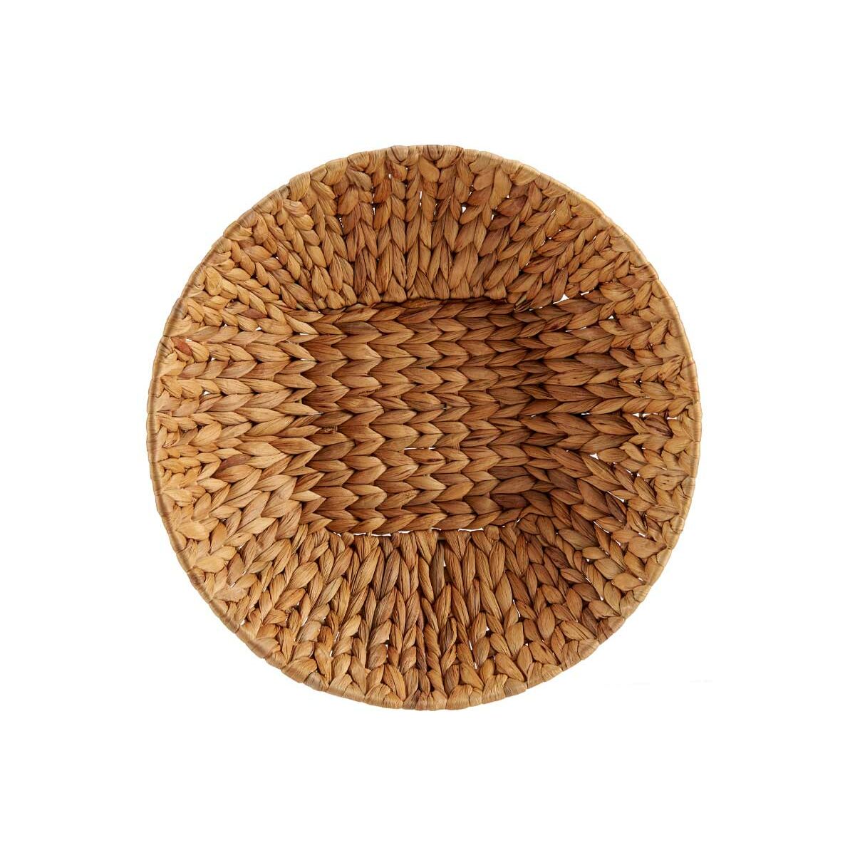 Centerpiece Gift Decor SF29097S Brown Metal Water hyacinth 34 x 9 x 34 cm (12 Units)-2