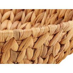 Centerpiece Gift Decor SF29097S Brown Metal Water hyacinth 34 x 9 x 34 cm (12 Units)-1