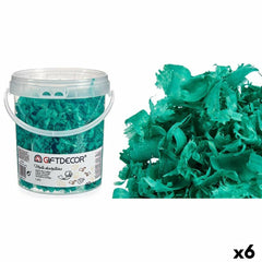Decorative Shavings Gift Decor VIRUTA-TURQUESA Turquoise 1,4 L (6 Units)-0