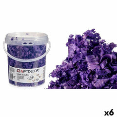 Decorative Shavings Gift Decor VIRUTA-LILA Lilac 1,4 L (6 Units)-0