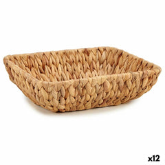 Centerpiece Gift Decor SF18037 Brown Metal Water hyacinth 30 x 9 x 22 cm (12 Units)-0