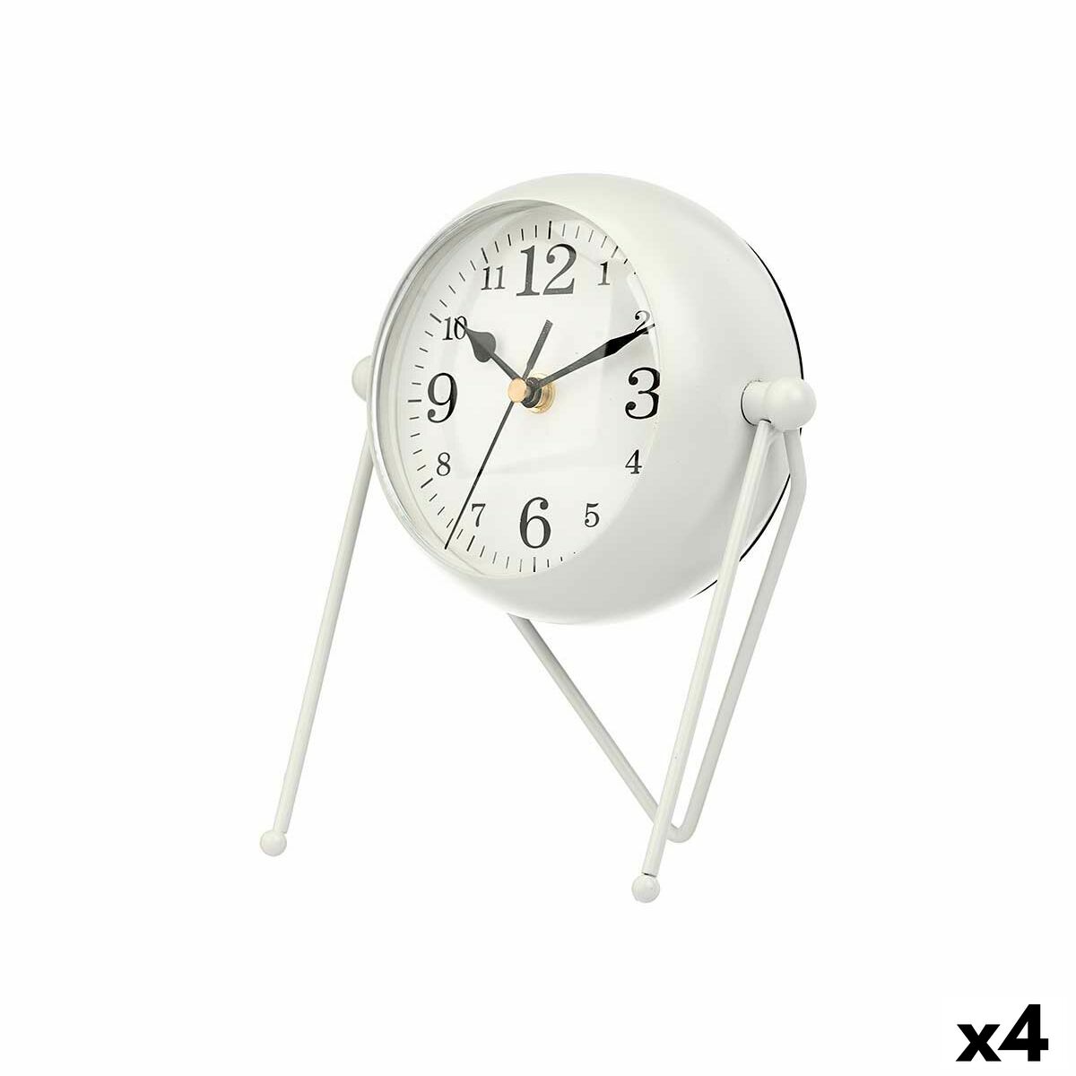 Table clock Gift Decor 906 White (4 Units)-0