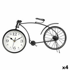 Table clock Gift Decor 914 Black Bicycle (4 Units)-0