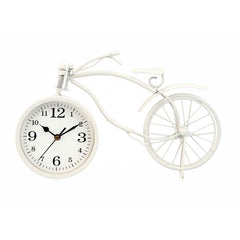 Table clock Gift Decor 918 White Bicycle (4 Units)-2