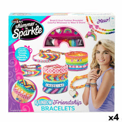 Bracelet Making Kit Cra-Z-Art Friendship Plastic 15 x 23 x 0,1 cm (4 Units)-0