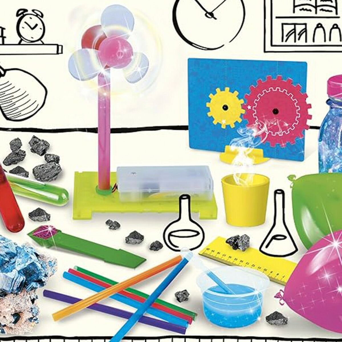 Science Game Lisciani Giochi Laboratorio ES (6 Units)-4
