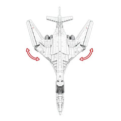 TU-160 STRATEGIC BOMBER 1597PCS-2