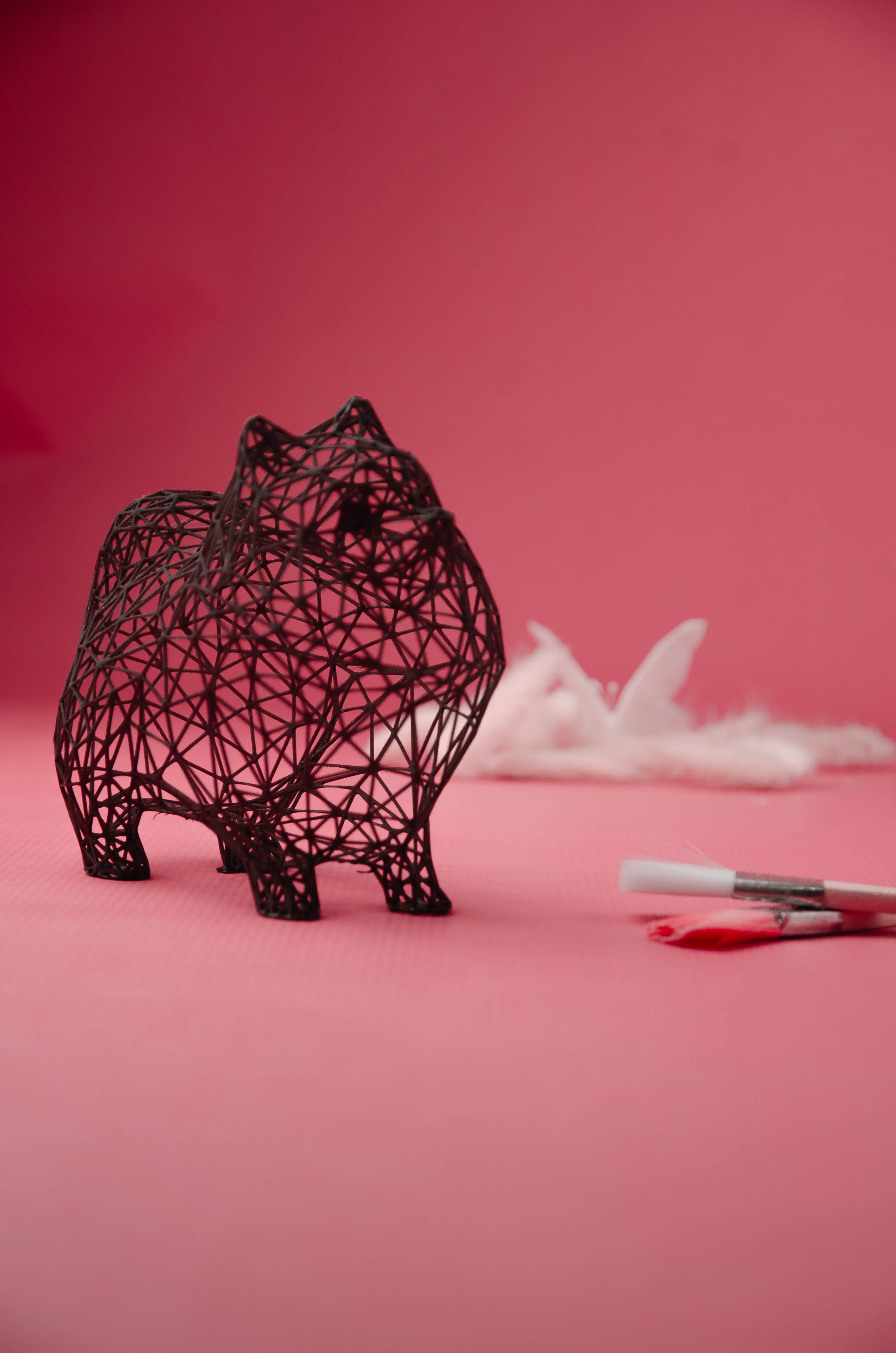 Pomeranian Decor Sculpture-1