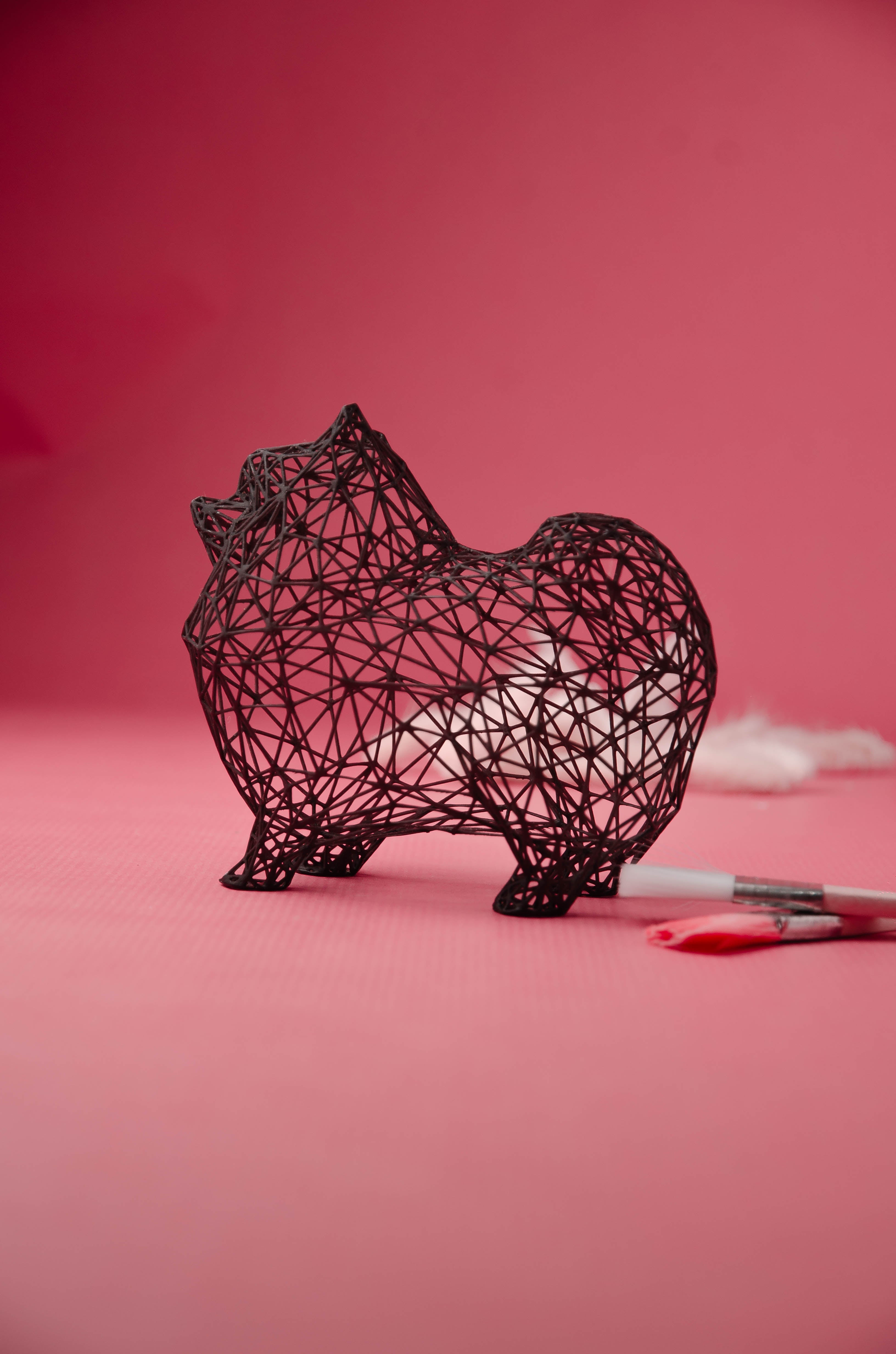 Pomeranian Decor Sculpture-3
