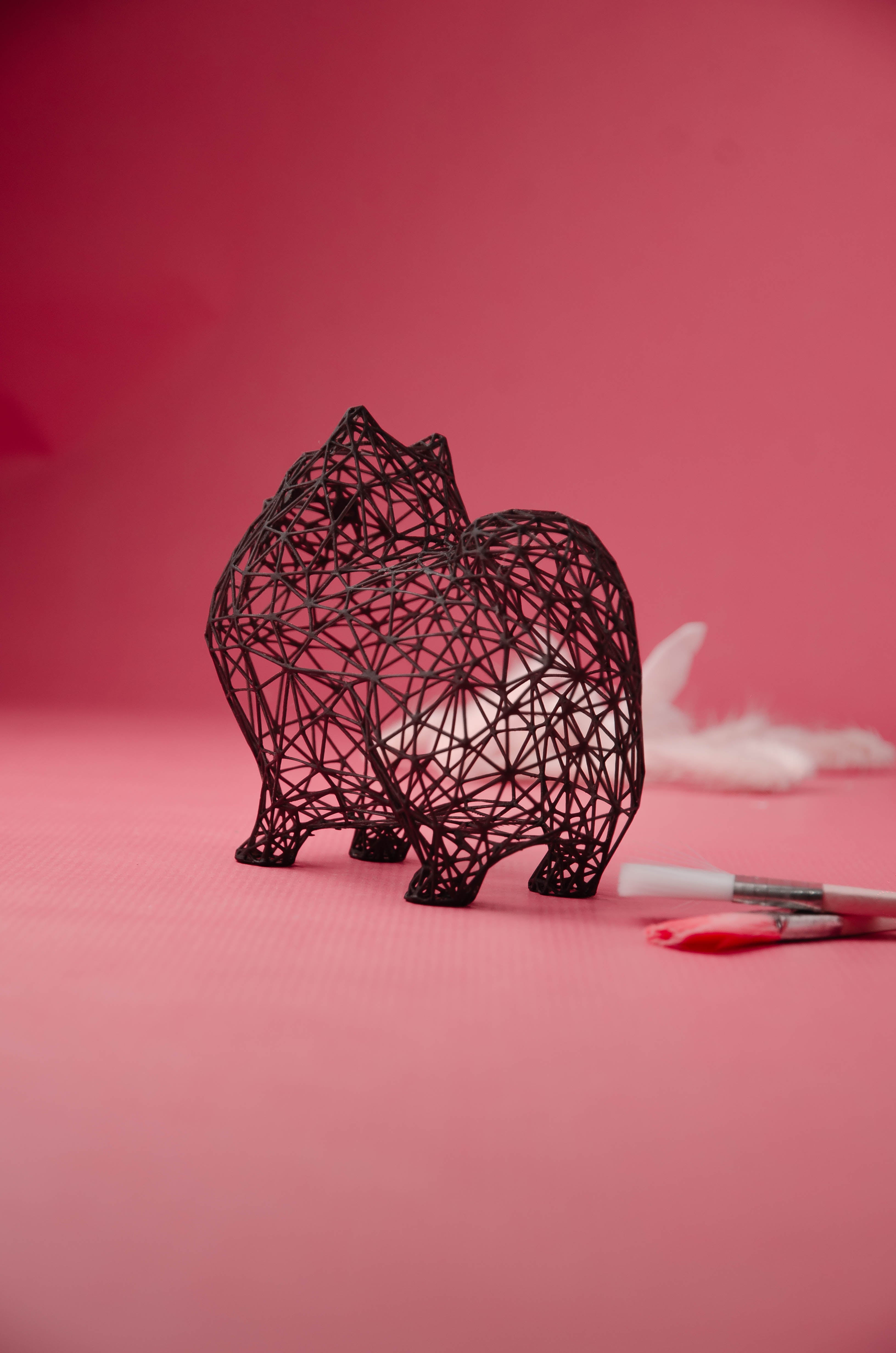 Pomeranian Decor Sculpture-4