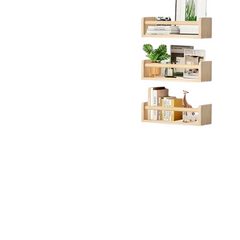 Chic Hanging Book Shelf: Elevate Your Book Display-0
