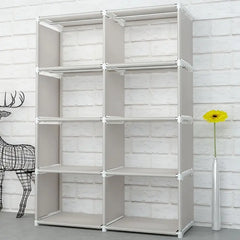 Discover the perfect blend of form and function in this double-grid bookshelf-2