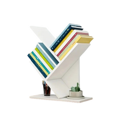 A minimalists dream: a beautifully crafted wooden bookshelf for your desk-0