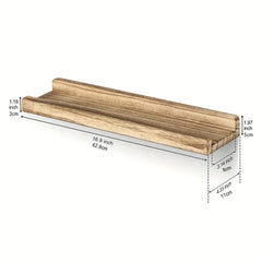 Tri-Level Wall Shelving Ensemble-1
