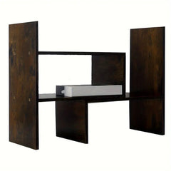 Minimalist Desktop Bookshelf - Compact Office Storage Solution-0