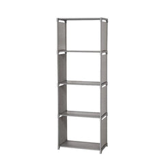 5 Layer Bookshelf Storage Rack Magazine Bookcase Display Shelves Storage Unit Organizer Debris Rack Home Furniture-2